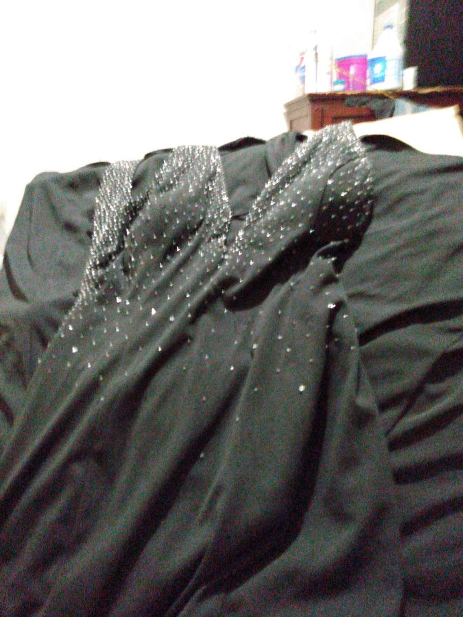 dress black never used size 8