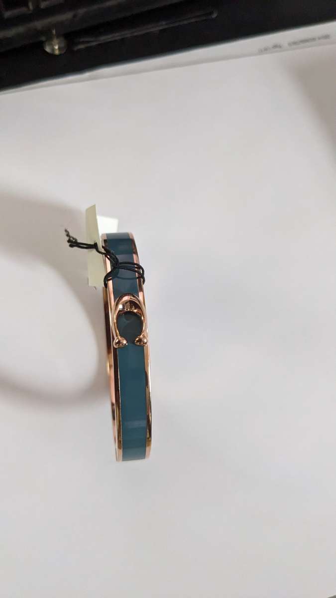 NWT Coach green bracelet
