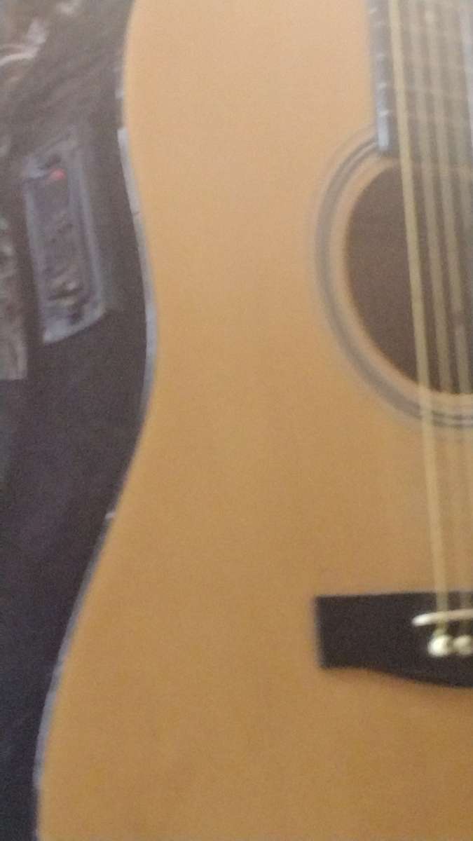 acoustic electric guitar