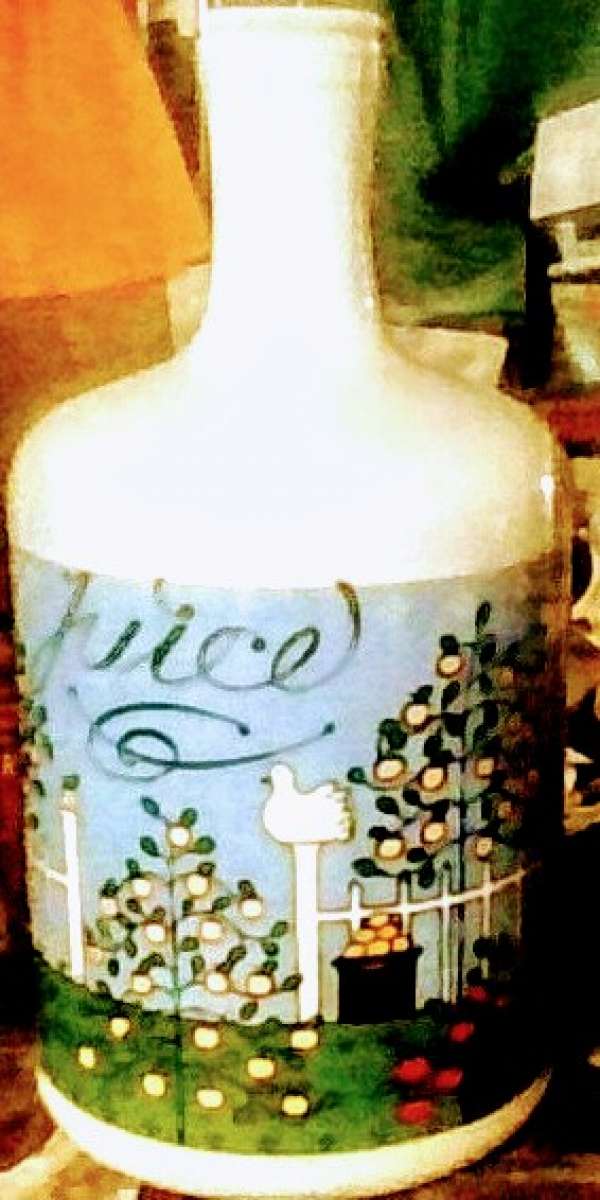 Glass Decorative Milk Jug