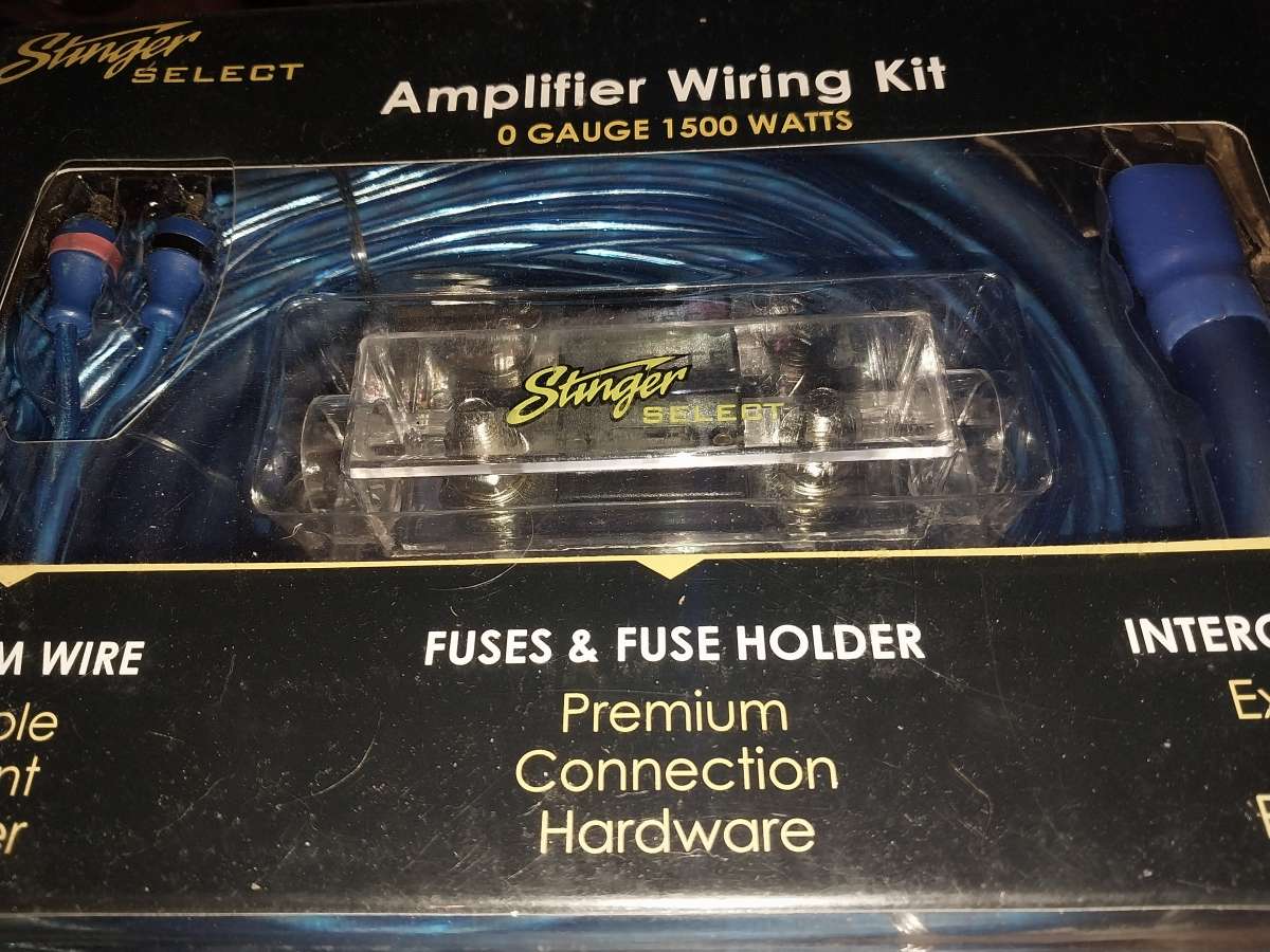 New 0 Gauge Amp Kit