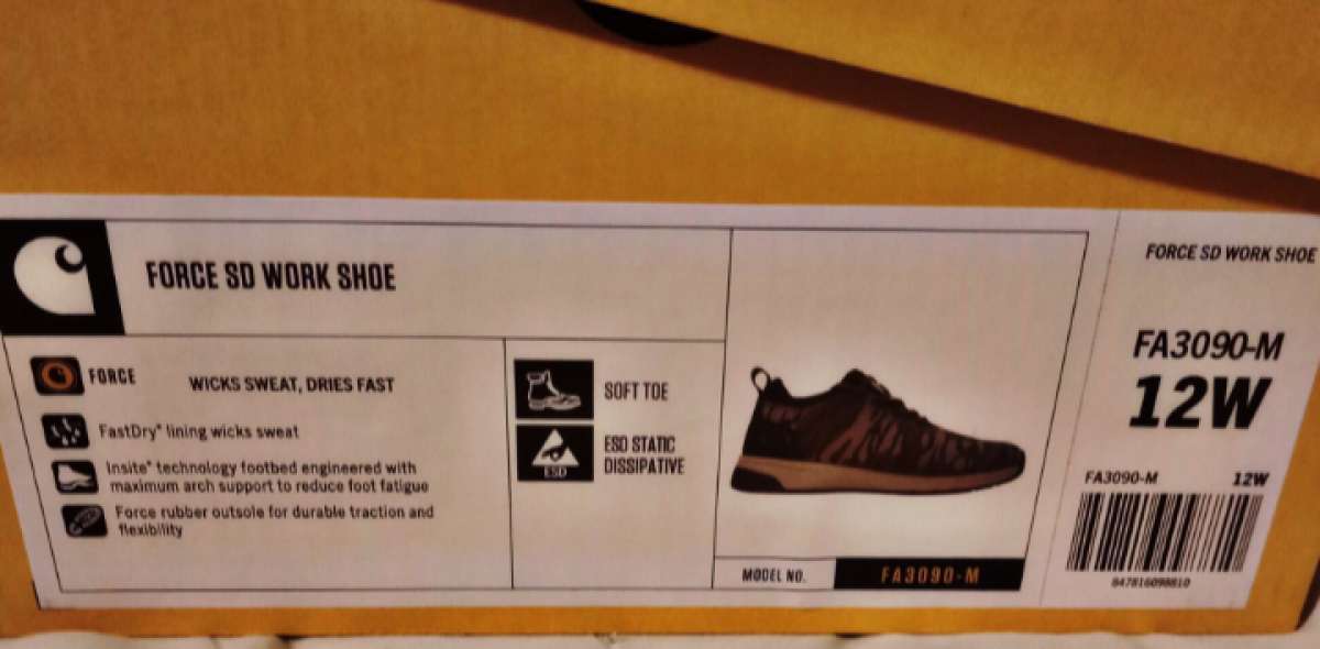 Soft Toe Carhartt Camo Mens Shoes