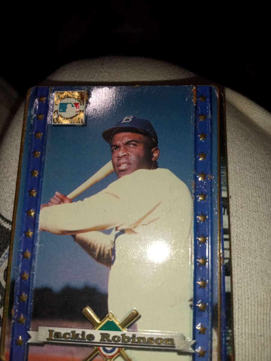 Rare Jackie Robinson card