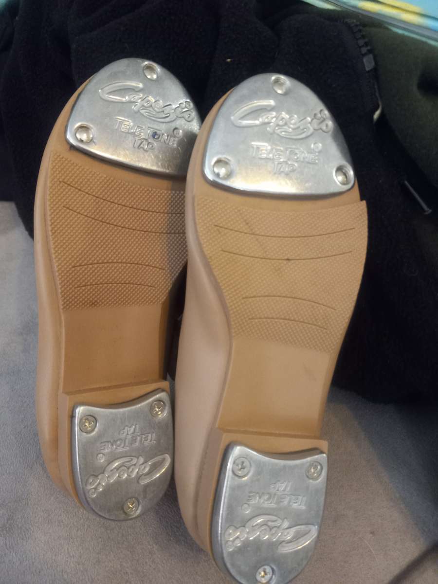 Girl Size 10 and a half Tap Dancing Shoes