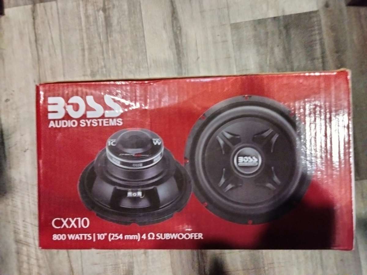 BOSS 10 INCH SUBWOOFER