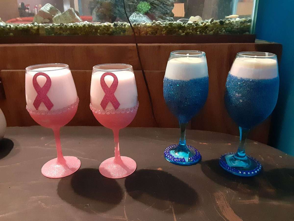 scented candles and wax melts