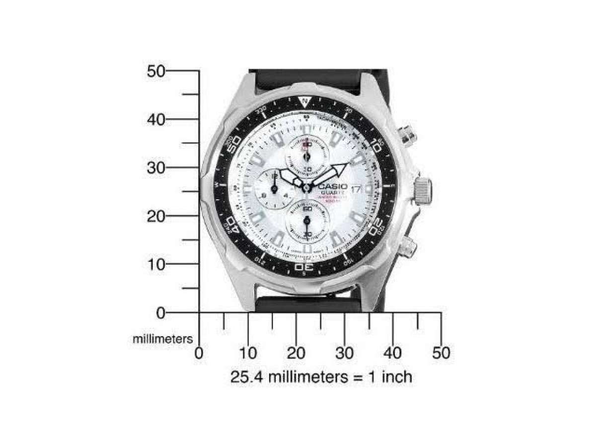 Casio Mens AMW370B1A1 Black Analog MultiFunction Chronograph