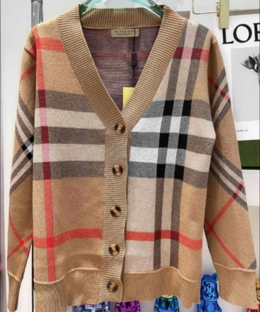 cardigan light brown large