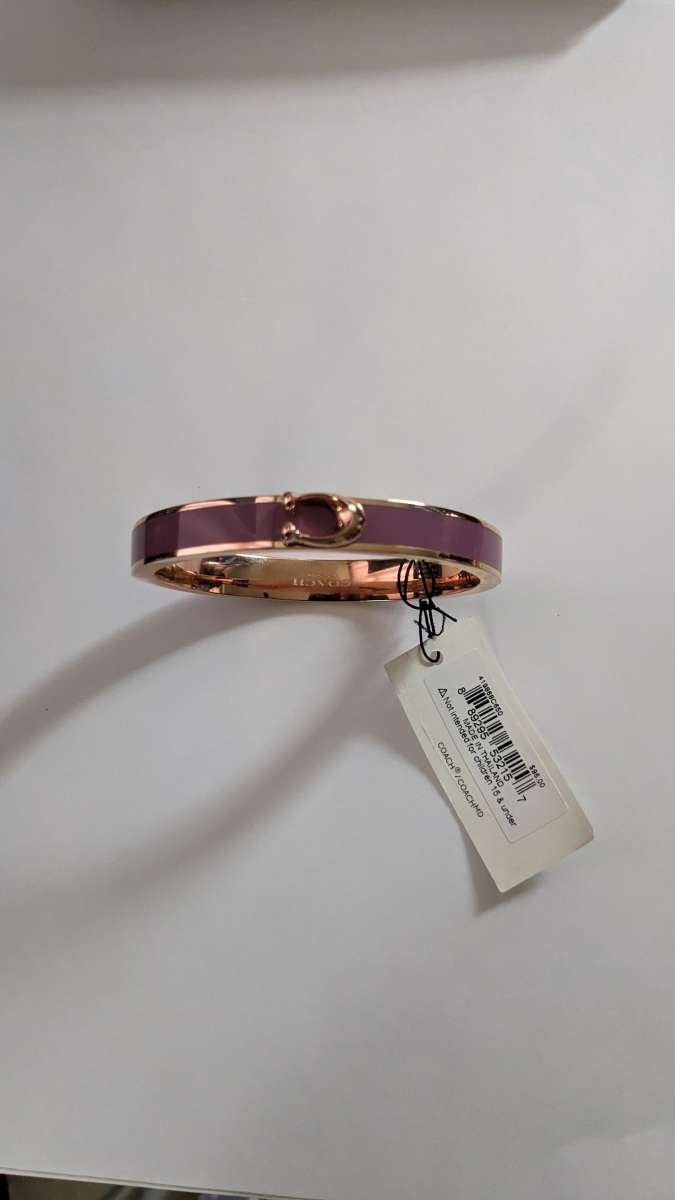 New Coach  Pink Bracelet