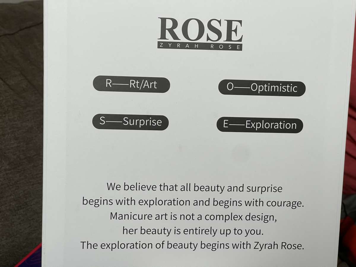 rose gel nail polish kit