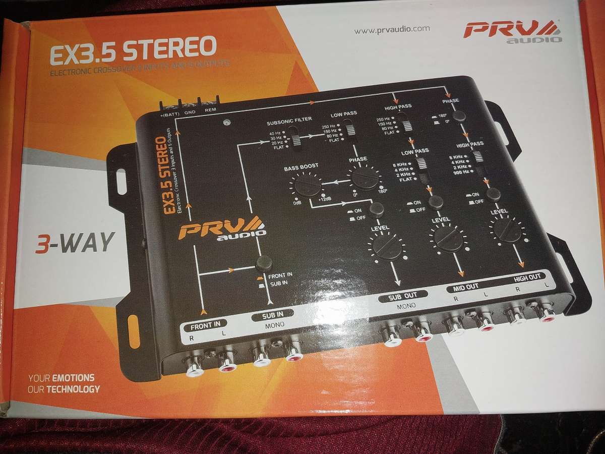 New PRV 3 Way Crossover