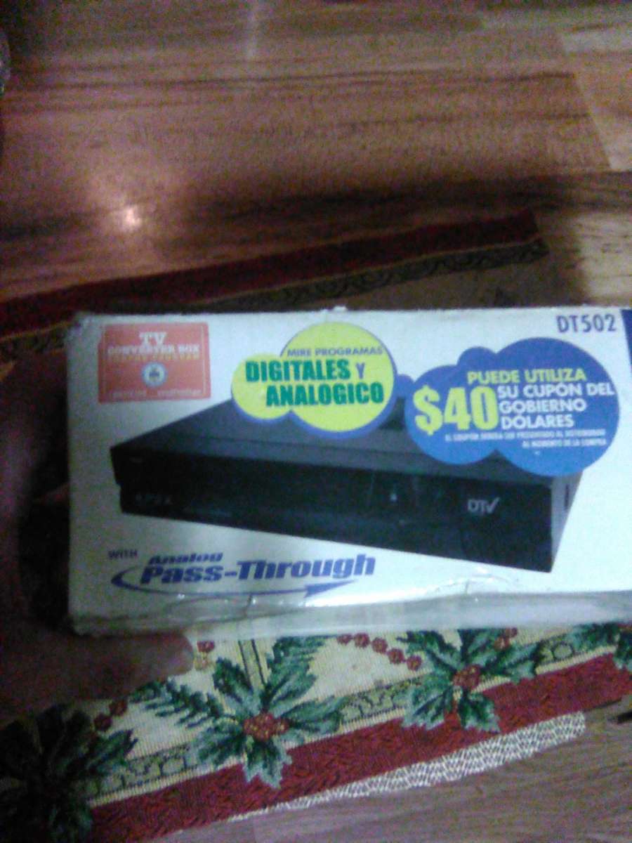 TV converter and signal box