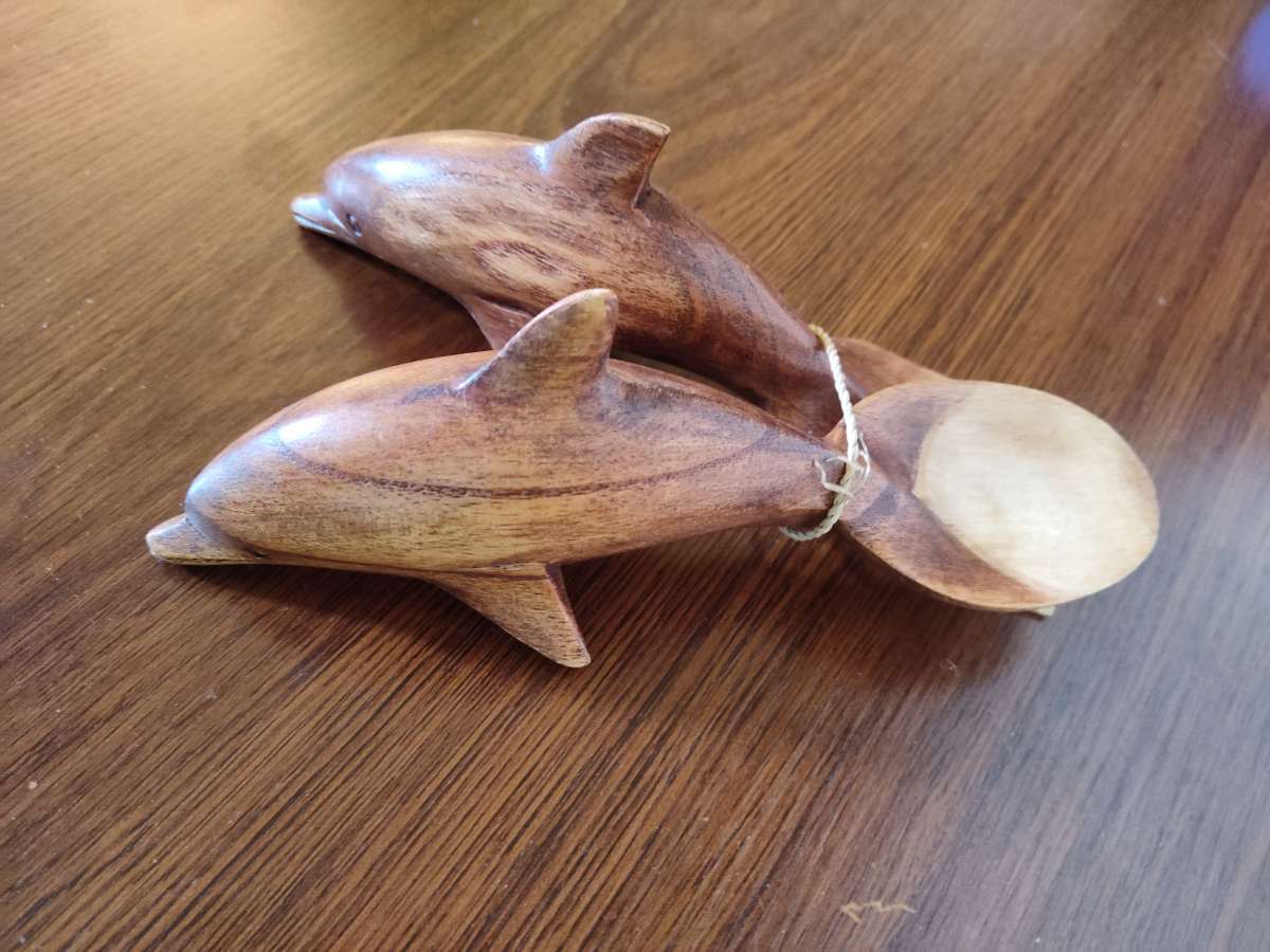 Dolphin Spoon and Fork Set