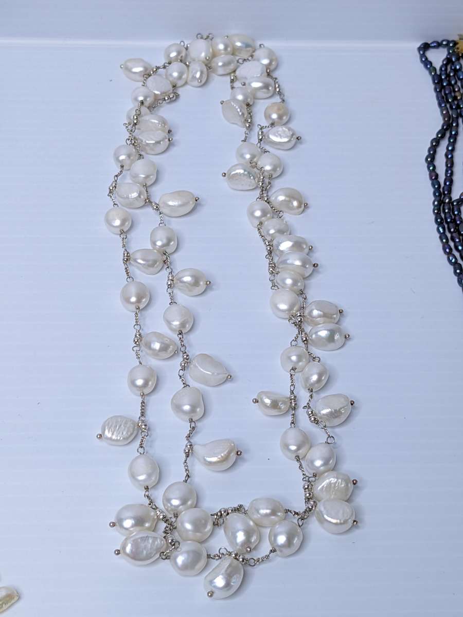 Real pearl necklace