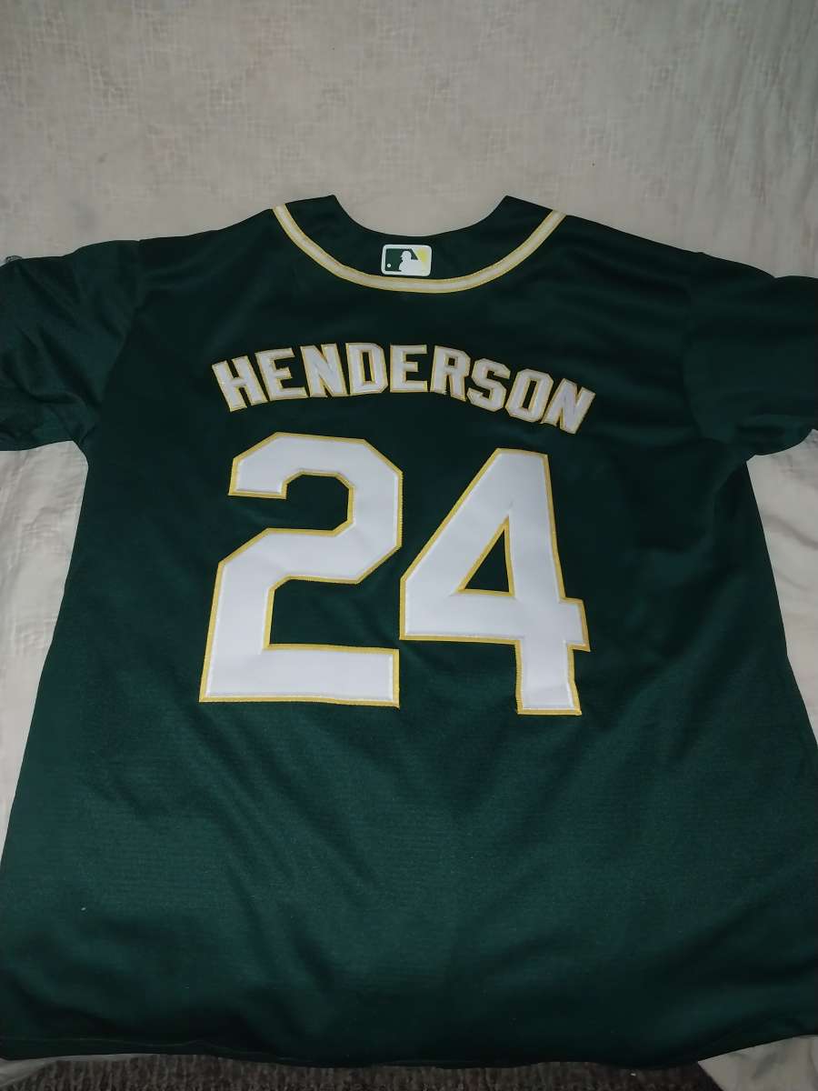 New Rickey Henderson Jersey