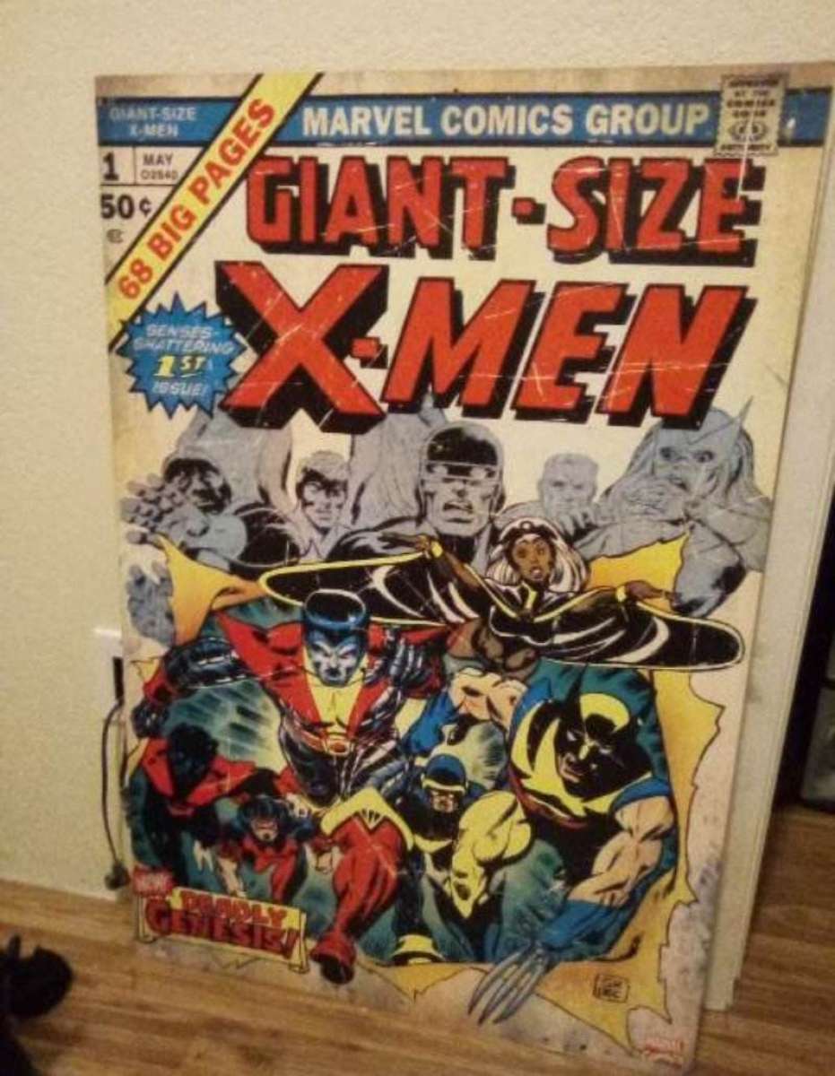 Giant Size XMEN plaque