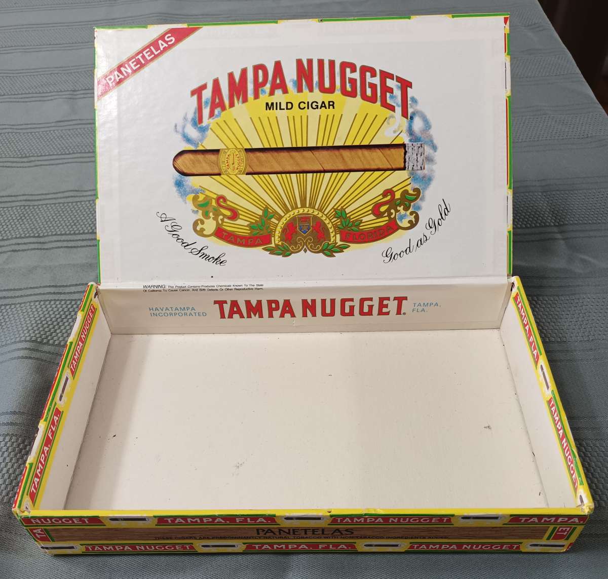 Tampa Nugget Cigar Box