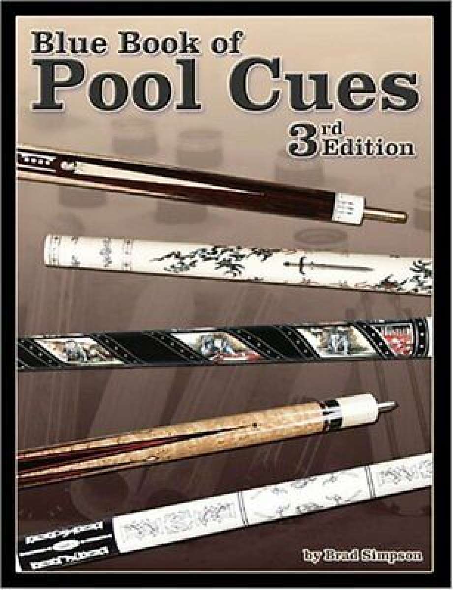 pool book 3rd edition blue book pool cue