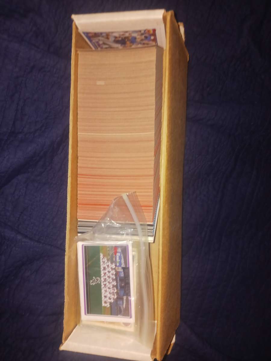 Baseball Football and Basketball cards