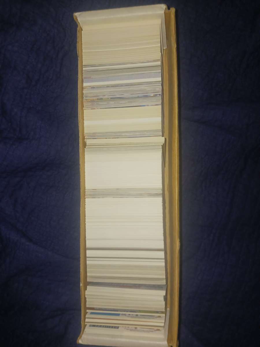 Baseball Football and Basketball cards