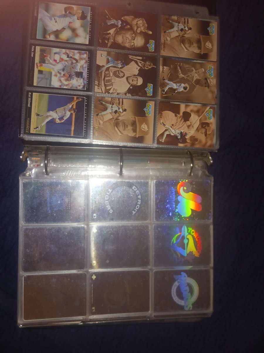 Baseball Football and Basketball cards