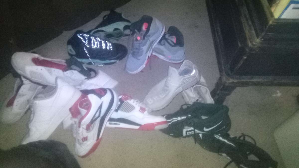 jordans and nikes