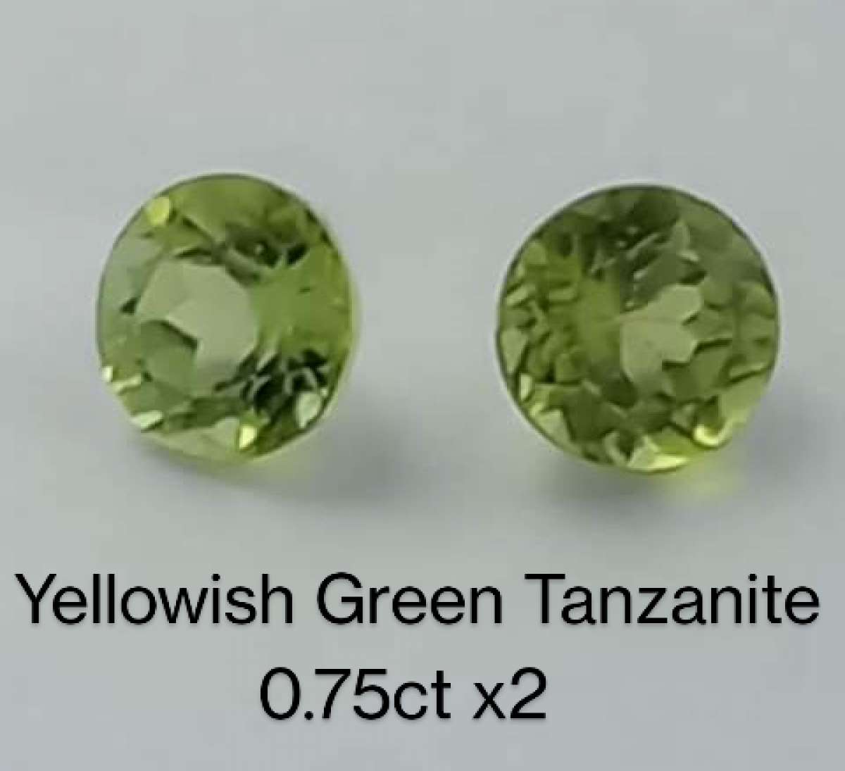 Rare 075ct Apple Green Tanzanite