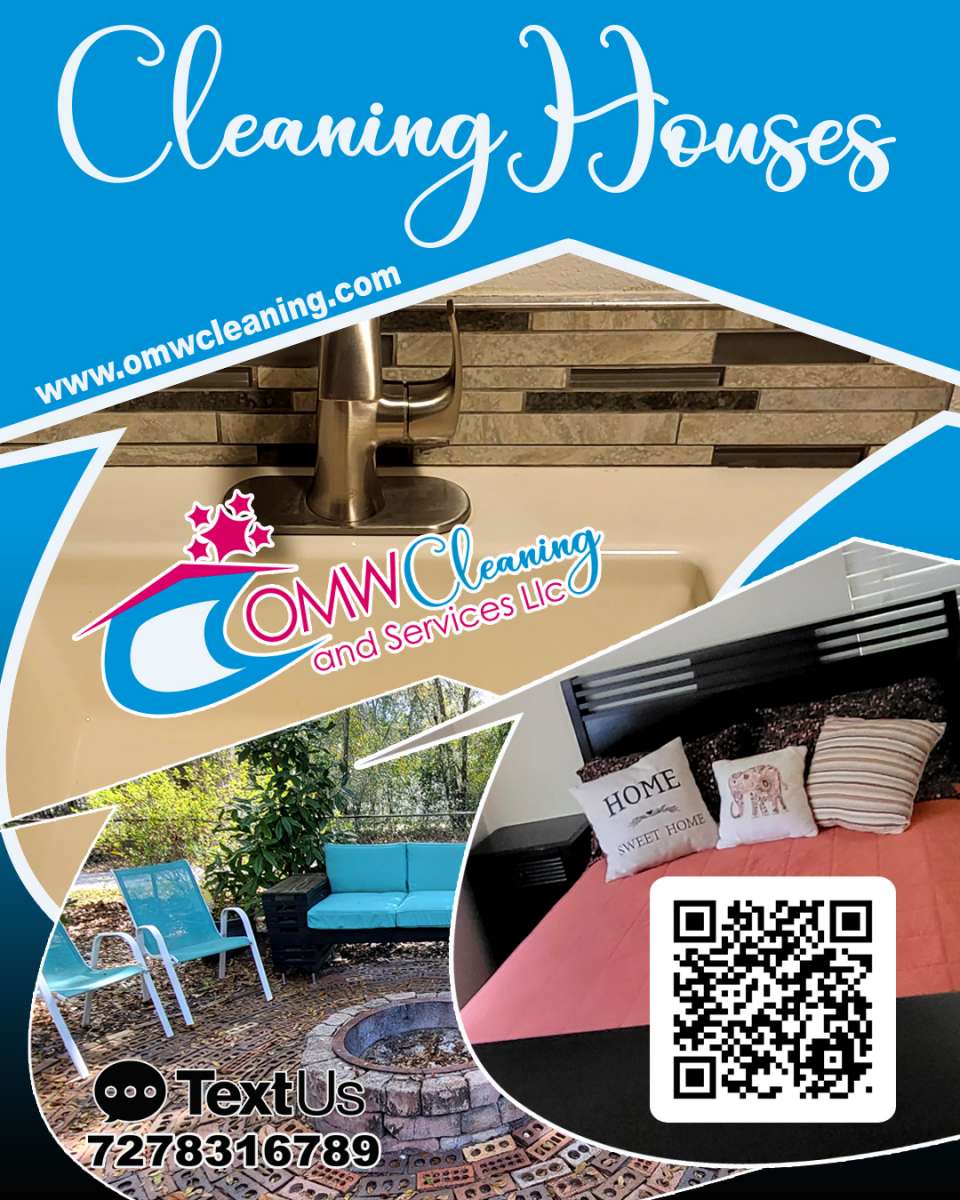 Cleaning houses offices