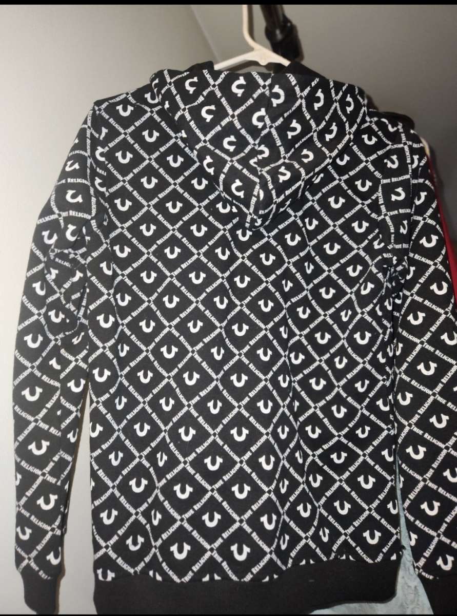 True Religion zip up hoodie