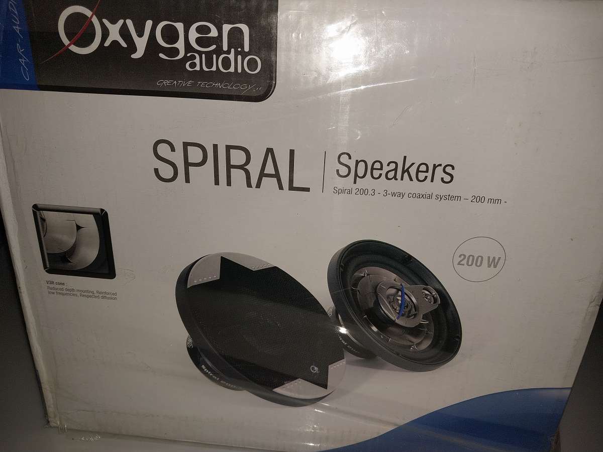 New Oxygen 8 speakers