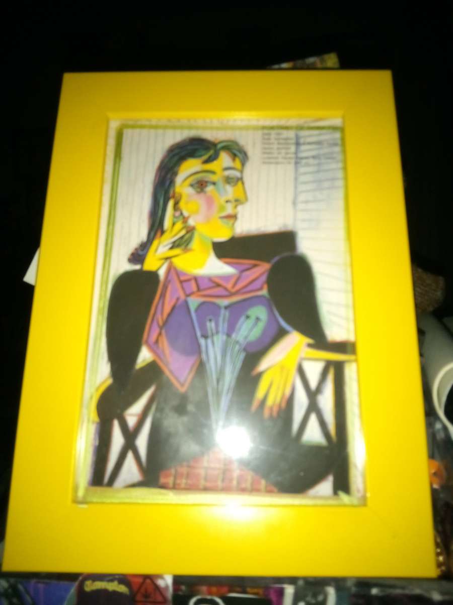 Framed Picasso art two in set