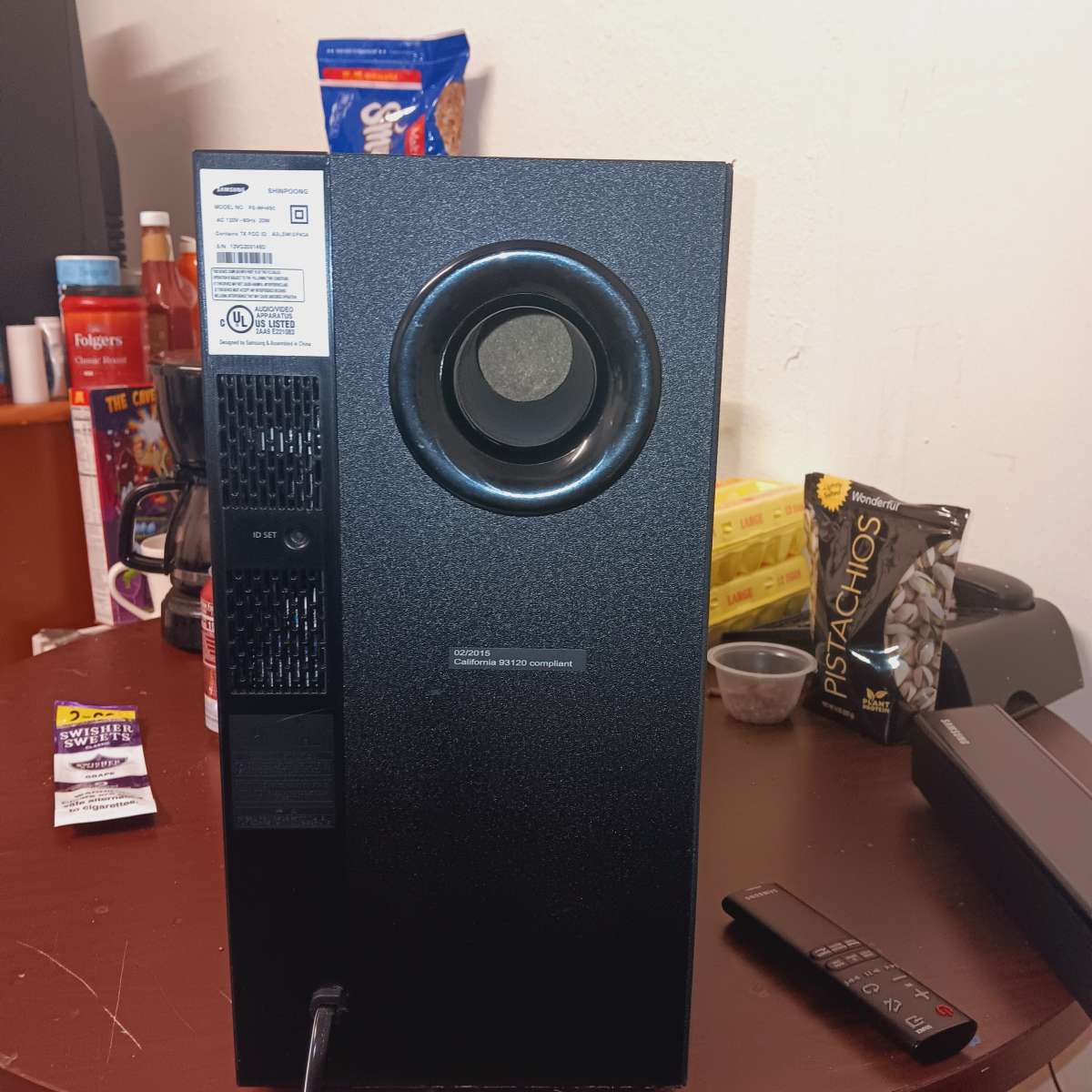 Samsung soundbar in Sub woofer