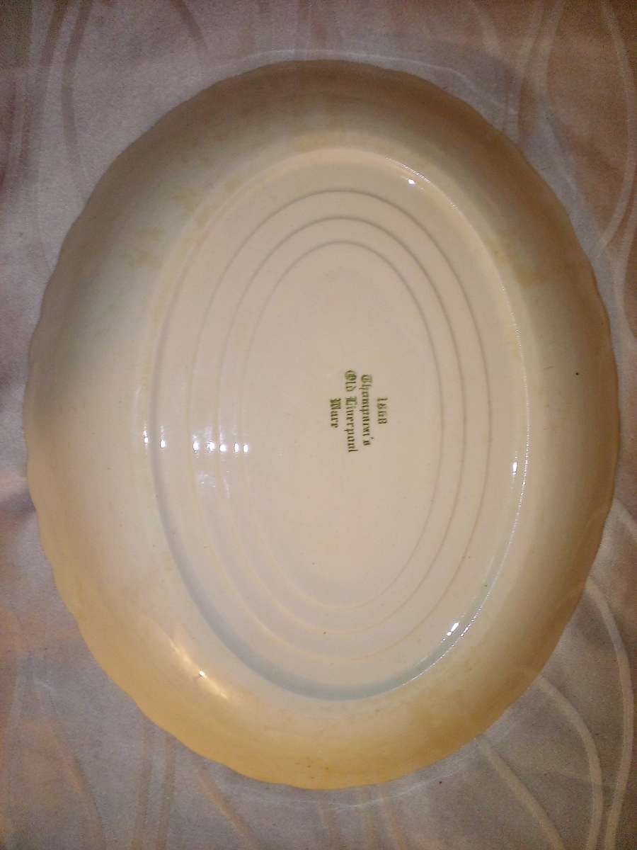 antique dish set 2
