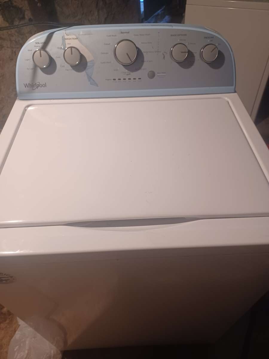 whirl pool washer dryrt