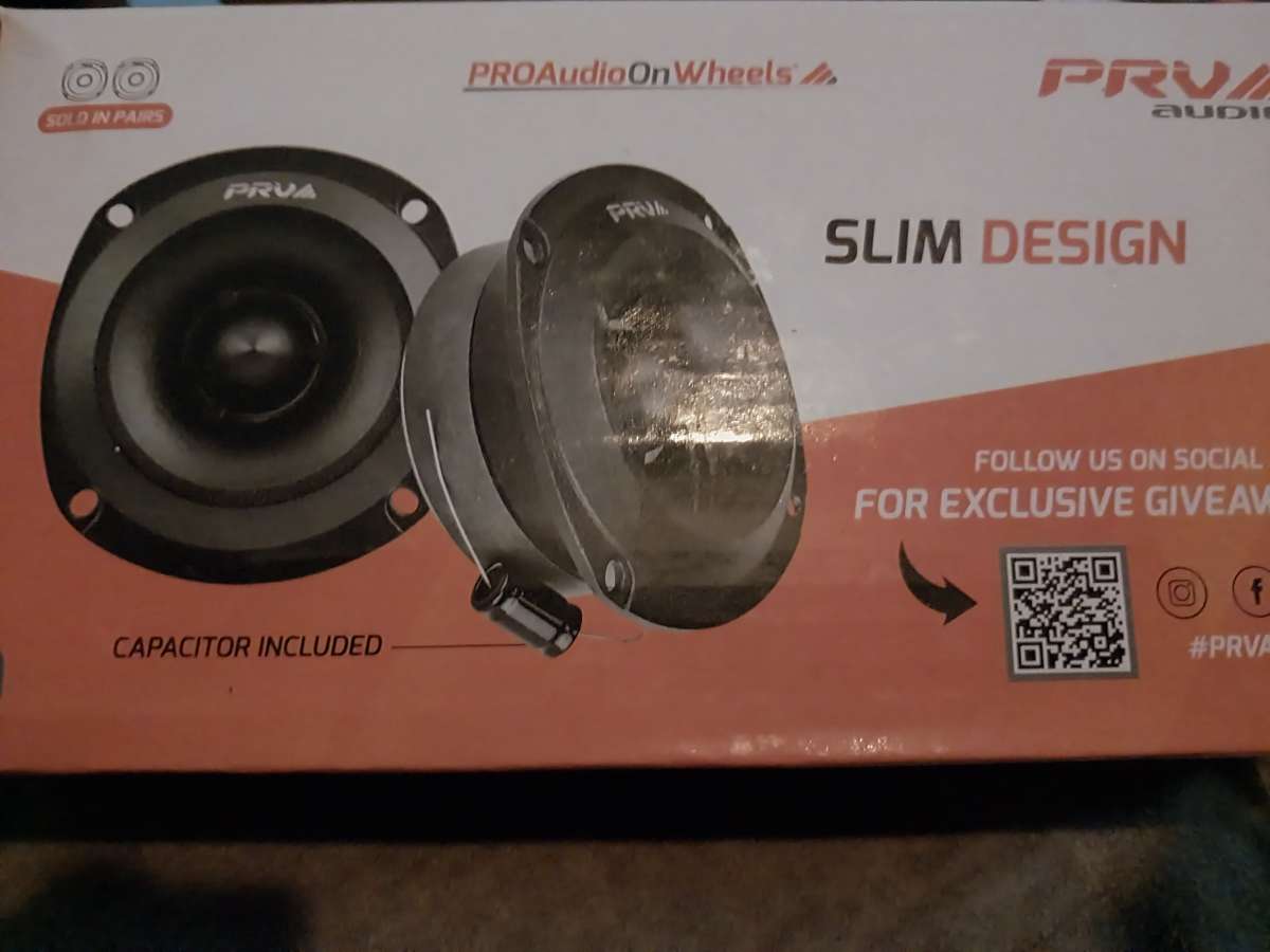 New PRV Tweeters