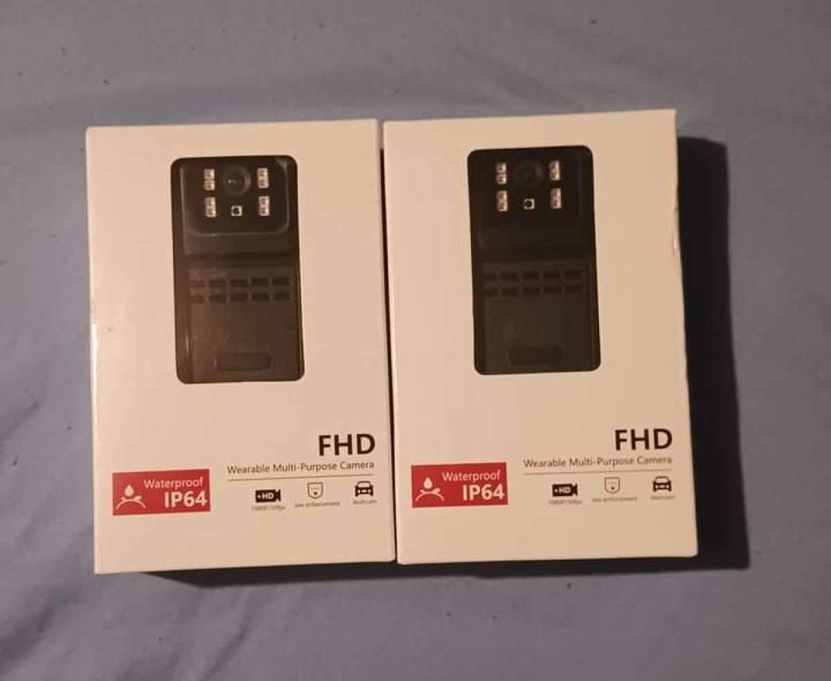 Body Cameras wits SD Cards