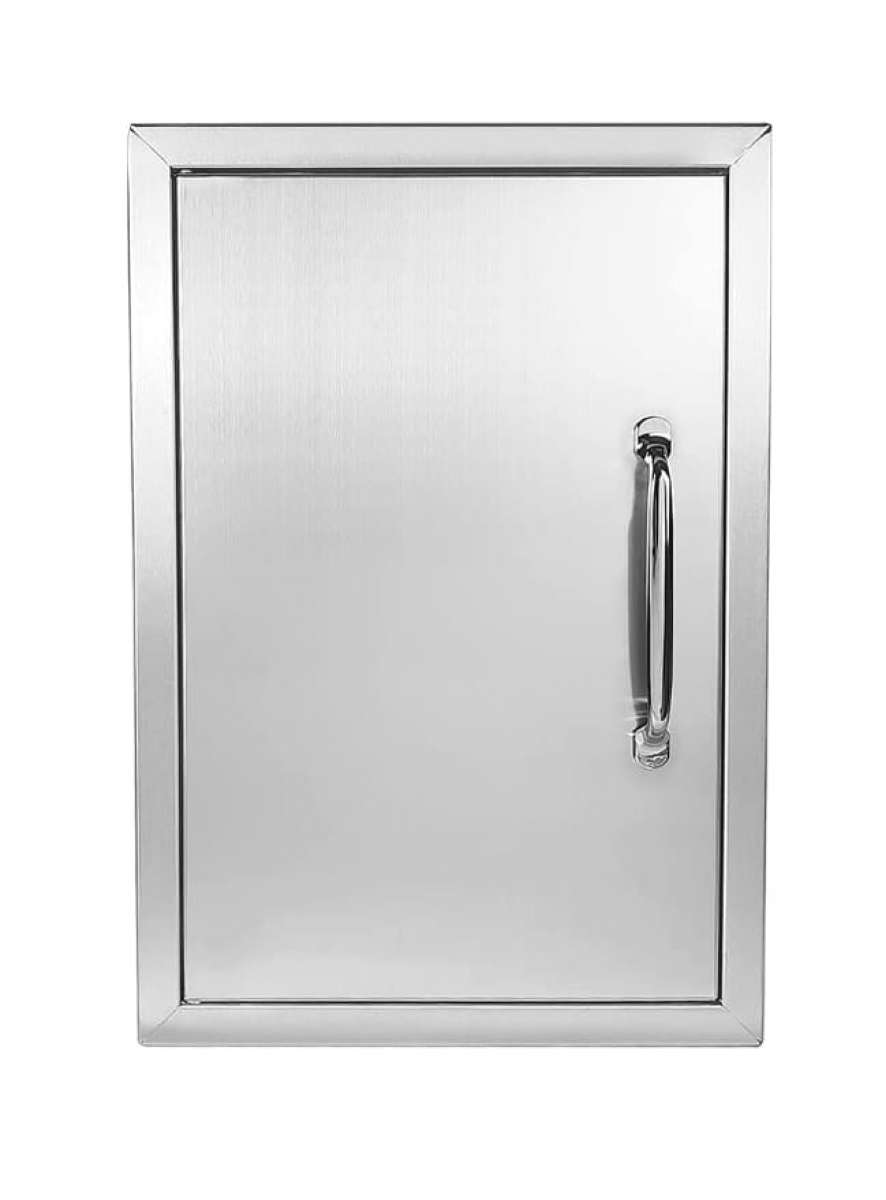 Outdoor Kitchen Door 14Wx20H BBQ Single Access Door Stainles