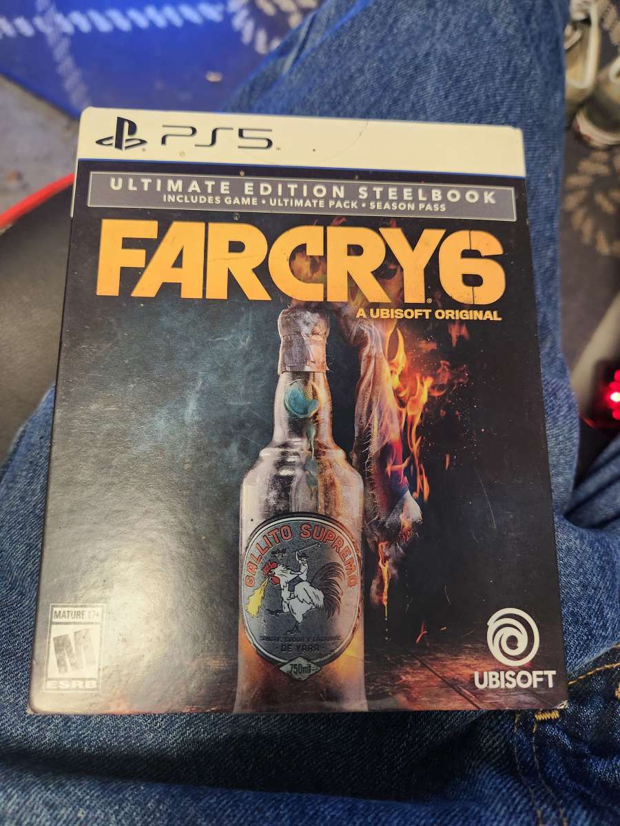 farcry6 ultimate edition steelbook