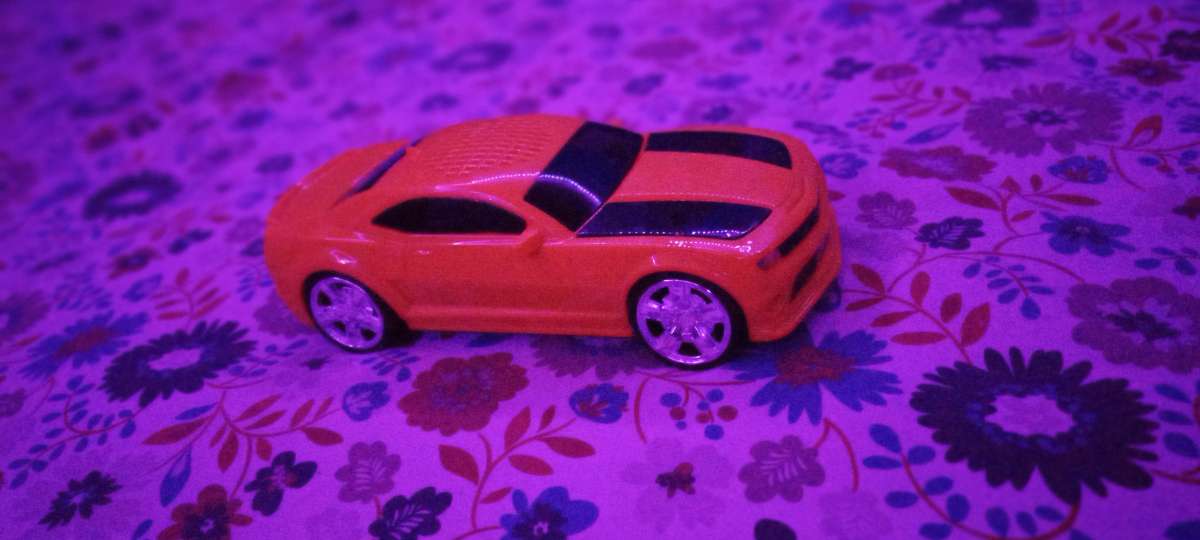 car speaker Camaro orange