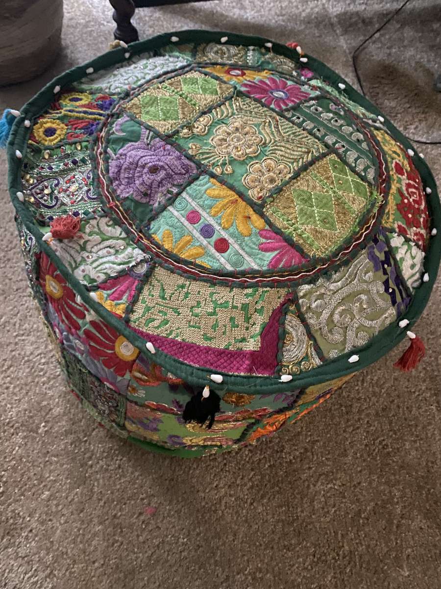 Beautiful ornate ottoman