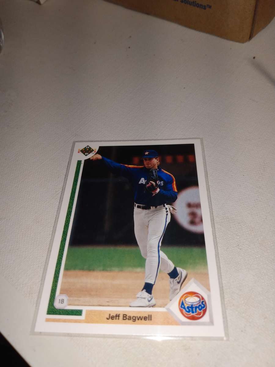 1991 upper Deck Jeff bagwell card number 755