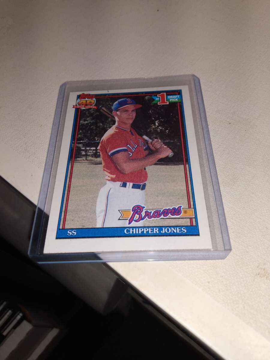 1991 first draft pick chipper Jones