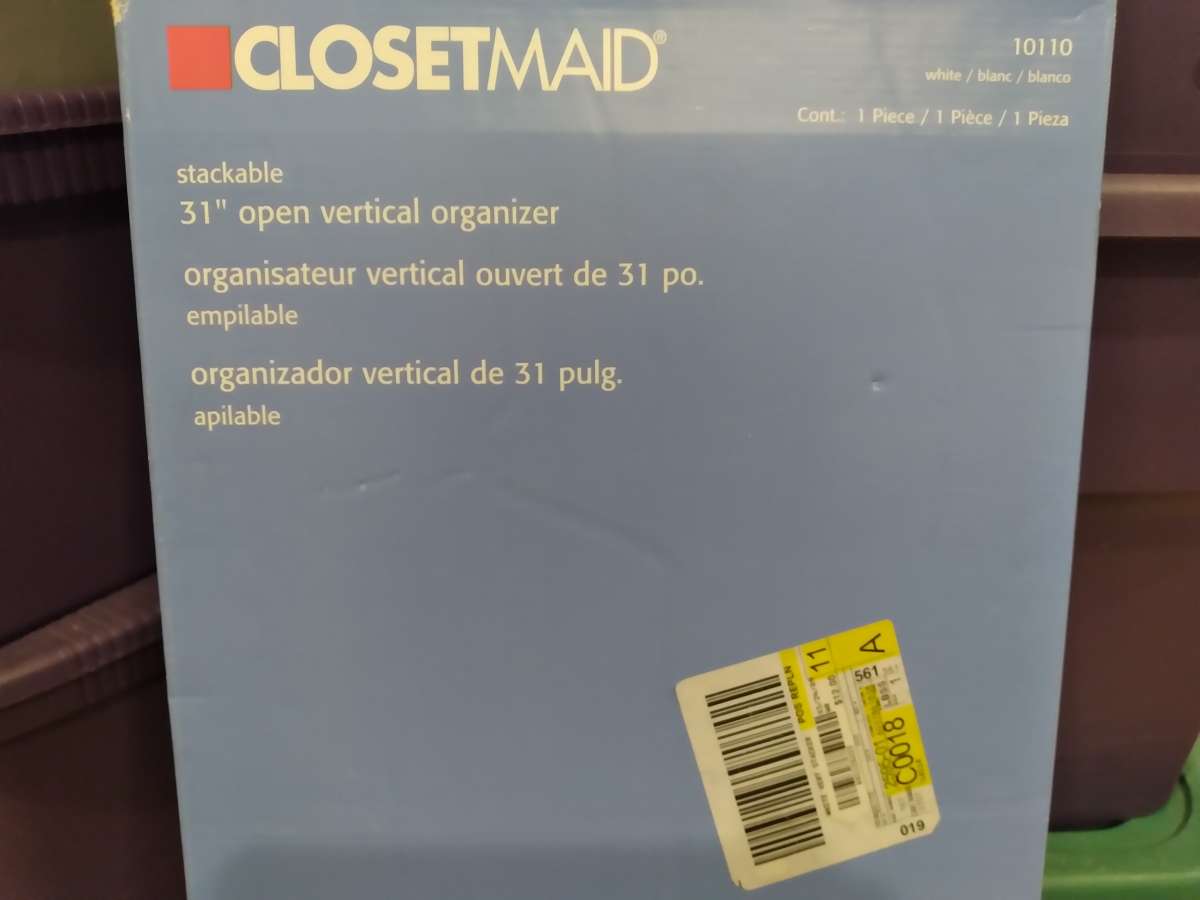 closetmaid stackable organizer