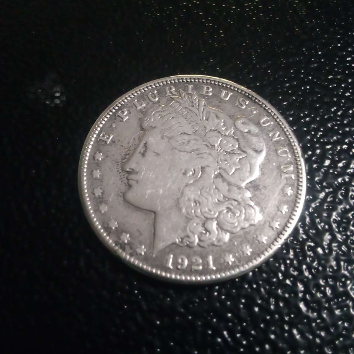 1921 S Silver Morgan XF