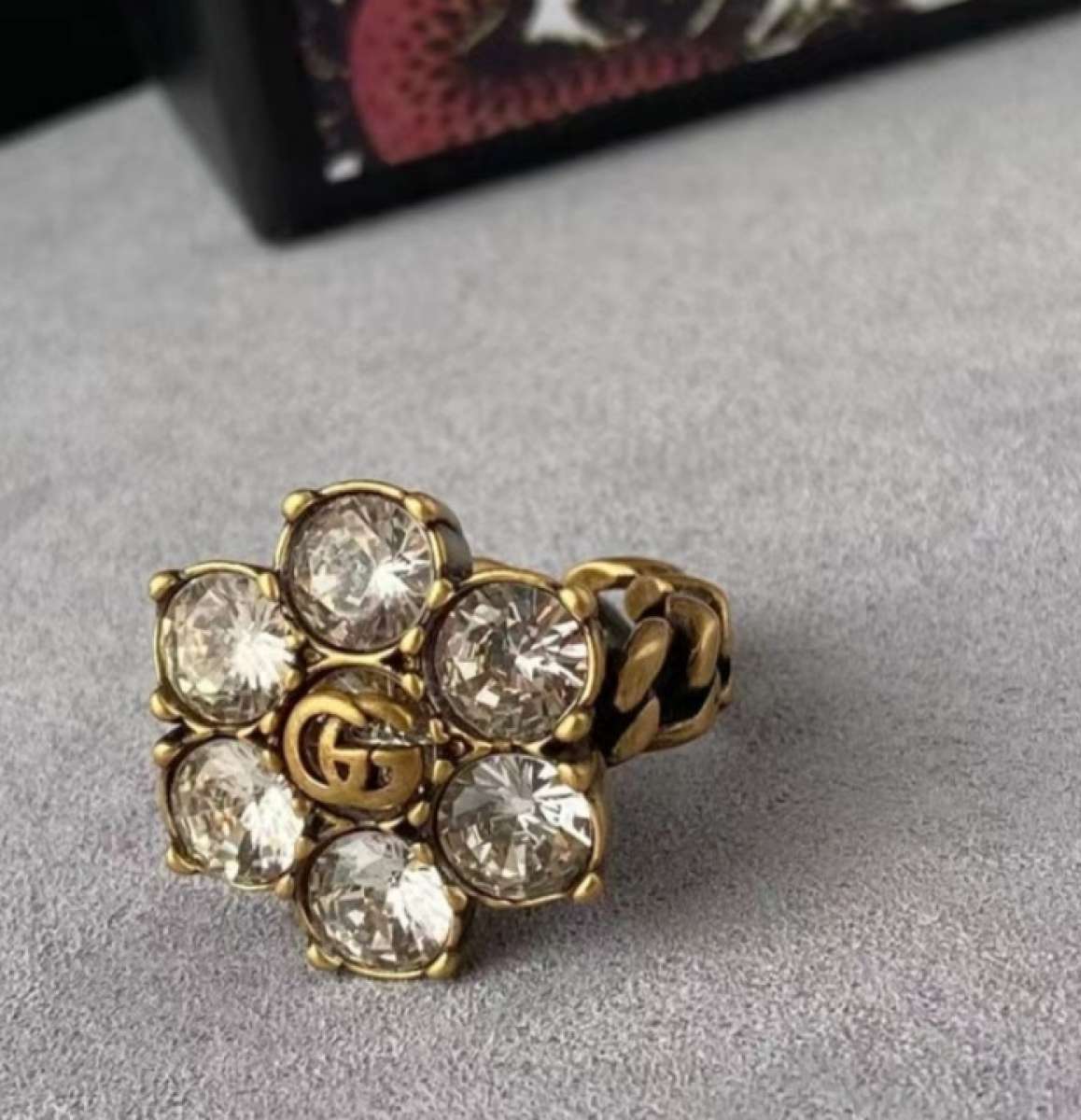 Gucci chanel LV rings