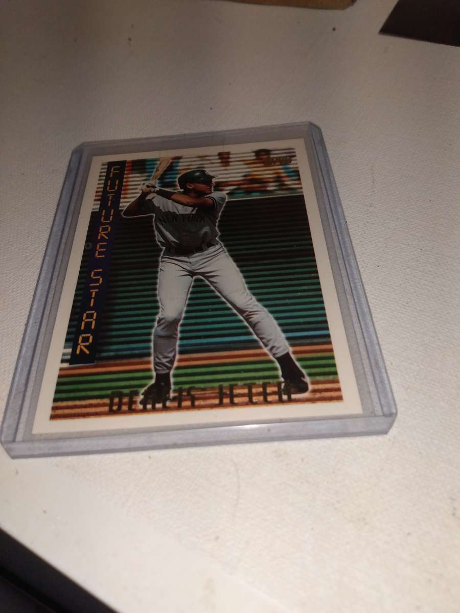 1995 Derek Jeter future star Topps