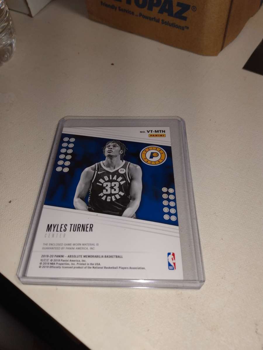2021 panini Miles Turner dual relic