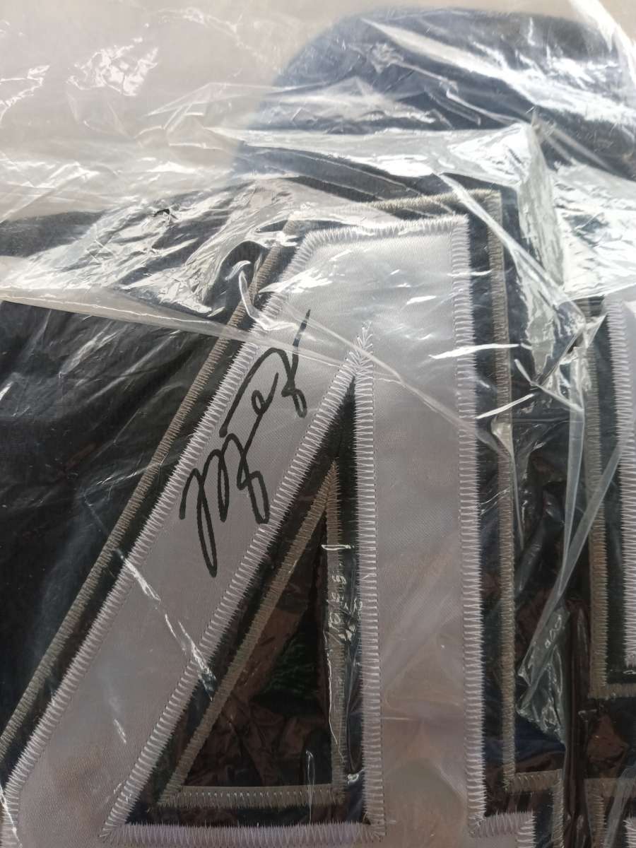 Michael Jordan autographed baseball jersey