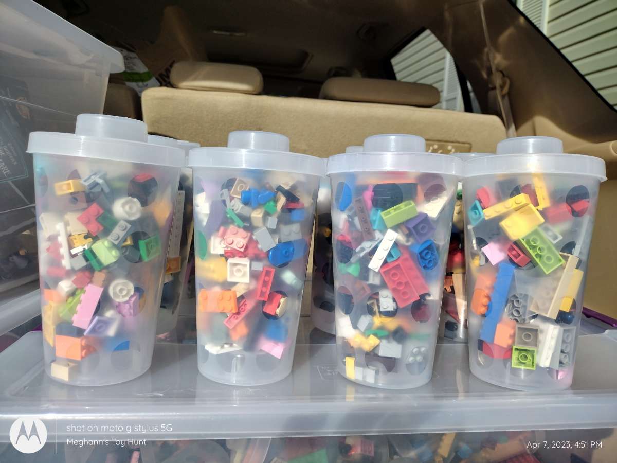 Lego Cup Full with Lid