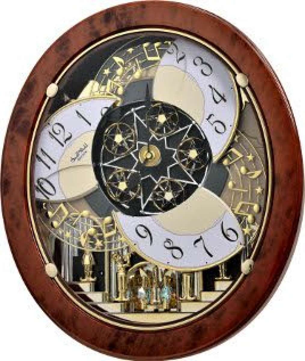 Rhythm Clock Magic motion stars